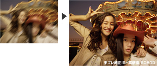 IS+ISO800¡B¢±つの¾÷¯àの¬Û乗効ªG¡uツイン-シェイク・ガード¡v