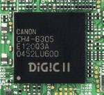 ���t����DIGIC II�Ʀ줸���������v���B�z��